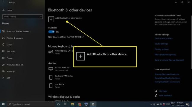 Windows 10 এ ব্লুটুথ কিভাবে চালু করবেন