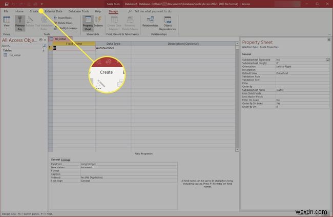 Microsoft Access Database Reports Tutorial