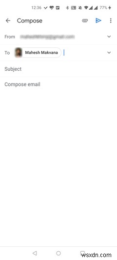 আপনি এখন Android এর জন্য Gmail এ সুবিধামত ইমেল ঠিকানা অনুলিপি করতে পারেন 
