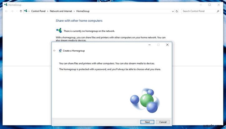 Windows 10 এ হোমগ্রুপ সেট আপ করার সমস্যা