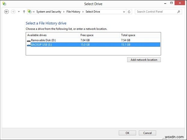 The Easy Tutorial:How to use File History to Backup and Restore in Windows 8.1/8