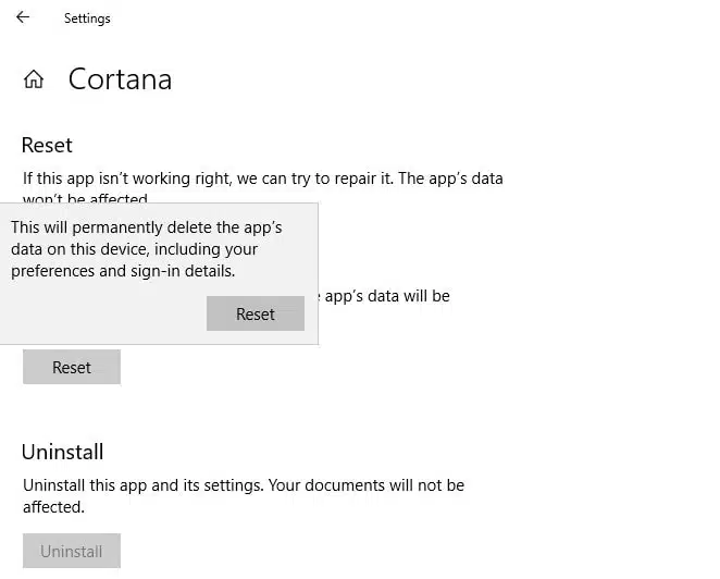 সমাধান:Cortana Windows 10 সংস্করণ 22H2 এ কাজ করছে না