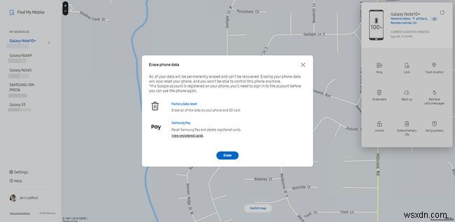 How to use Samsung Find My Mobile