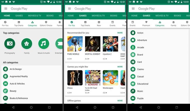 Google Play এ অ্যাপস খোঁজা