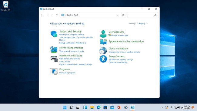 Windows 11 এ কিভাবে কন্ট্রোল প্যানেল খুলবেন