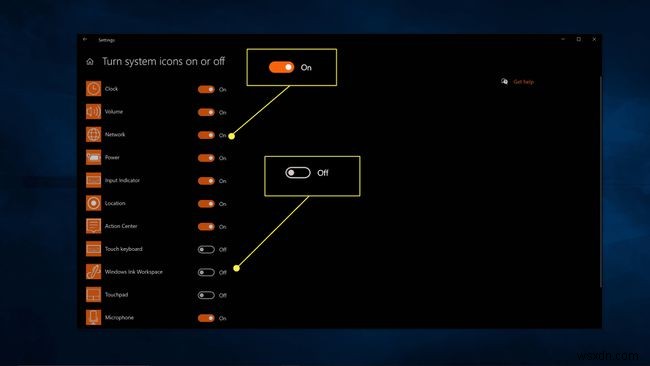 Windows 10 সিস্টেম ট্রেতে আইকনগুলি কীভাবে দেখাবেন বা লুকাবেন