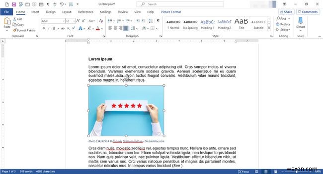 Microsoft Office এর জন্য ইমেজ বেসিক