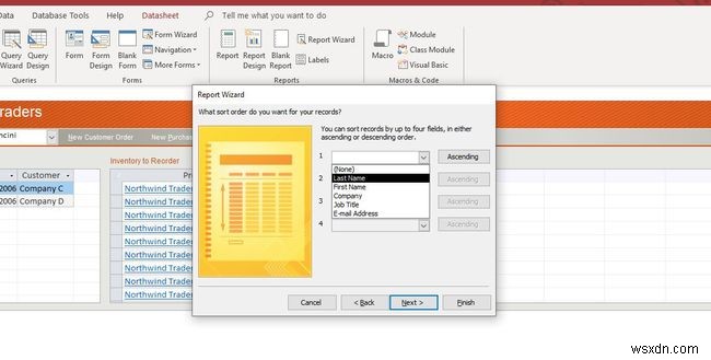 Microsoft Access Database Reports Tutorial