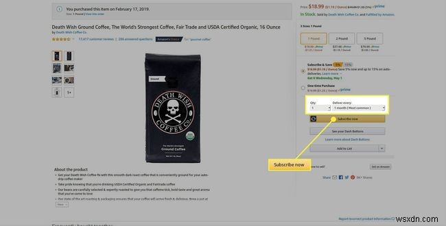 Amazon সাবস্ক্রাইব এবং সেভ কি?