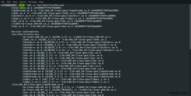 লিনাক্সে ldd কমান্ড ব্যবহার করা
