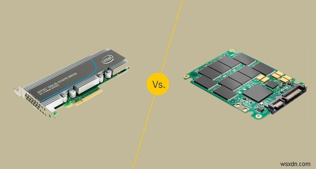 PCIe বনাম SATA SSDs