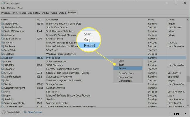 Windows 10 এ প্রিন্ট স্পুলারটি কিভাবে পুনরায় চালু করবেন