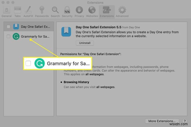 কীভাবে সাফারি এক্সটেনশনগুলি ইনস্টল, পরিচালনা এবং মুছবেন