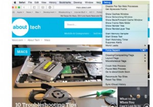 কীভাবে সাফারিস ডিবাগ মেনু সক্ষম করবেন যাতে যোগ করা ক্ষমতা লাভ করা যায়