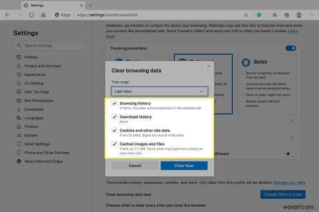 Microsoft Edge এ ব্রাউজিং ডেটা পরিচালনা এবং মুছুন