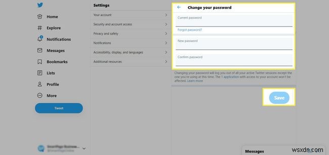 আপনার টুইটার পাসওয়ার্ড কিভাবে পরিবর্তন করবেন