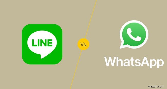 LINE বনাম WhatsApp