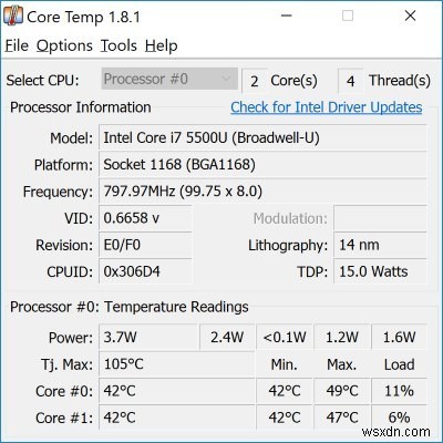 Windows 10 এবং Windows 11-এ CPU টেম্পারেচার কিভাবে চেক করবেন