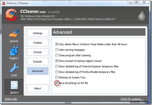 কিভাবে CCleaner দিয়ে Windows Vista অটো-ক্লিন করবেন