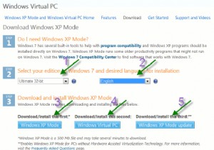 Windows 7 এ Windows XP মোড ইনস্টল করার জন্য ধাপে ধাপে নির্দেশিকা