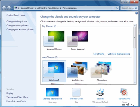 কিভাবে আপনার নিজের Windows7 থিম তৈরি করবেন