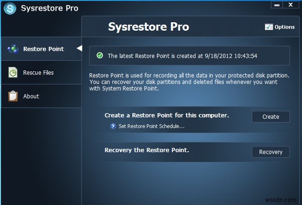 SysRestore Pro রিভিউ + Giveaway (প্রতিযোগিতা শেষ)