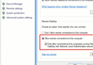 উইন্ডোজ 8 এ রিমোট ডেস্কটপ সেট আপ করা হচ্ছে