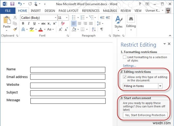Microsoft Word 2013 এ আপনার নথি সুরক্ষিত করার 3 উপায়