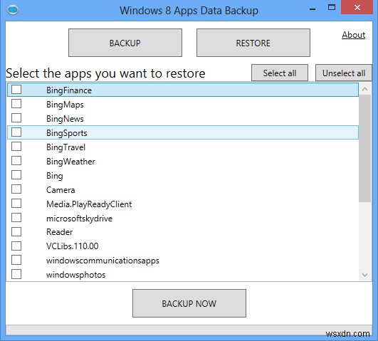 উইন্ডোজ 8-এ অ্যাপ ডেটার ব্যাকআপ কীভাবে নেওয়া যায়