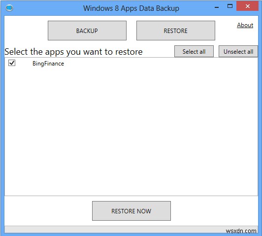 উইন্ডোজ 8-এ অ্যাপ ডেটার ব্যাকআপ কীভাবে নেওয়া যায়