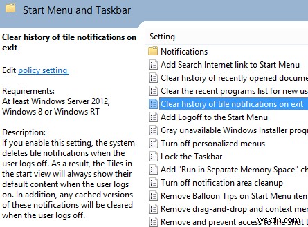 Windows 8 লগ অফ করার সময় অ্যাপ বিজ্ঞপ্তিগুলি কীভাবে সাফ করবেন