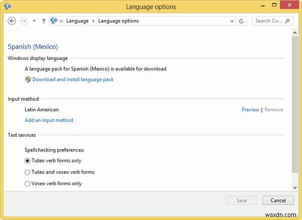 Windows 8 এ ভাষা প্যাকগুলি কীভাবে যুক্ত বা সরাতে হয়