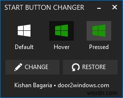 Windows 8.1 এ নতুন স্টার্ট বোতাম পরিবর্তন করুন
