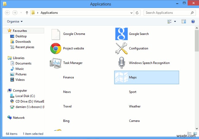 Windows 8 এ ডেস্কটপ থেকে সরাসরি অ্যাপ চালু করুন