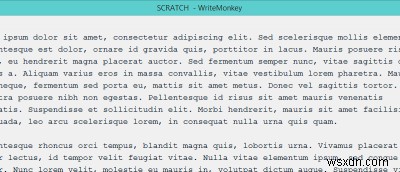 WriteMonkey, একটি মার্কডাউন-ভিত্তিক “জেনওয়্যার” সম্পাদক