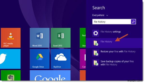 Windows 8.1 এ সিস্টেম ইমেজ টুলটি কিভাবে সনাক্ত করবেন