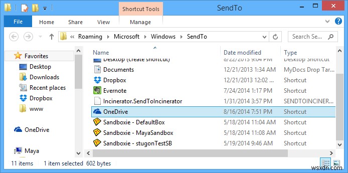 Windows-এ কনটেক্সট মেনুতে পাঠাতে OneDrive কিভাবে যোগ করবেন