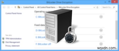 Windows 8 এ BitLocker এনক্রিপশন AES 256-বিটে সেট করুন