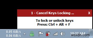 KeyFreeze – স্ক্রীন লক না করেই কীবোর্ড এবং মাউস লক করার একটি সহজ অ্যাপ