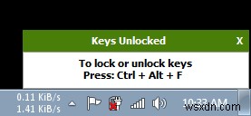 KeyFreeze – স্ক্রীন লক না করেই কীবোর্ড এবং মাউস লক করার একটি সহজ অ্যাপ