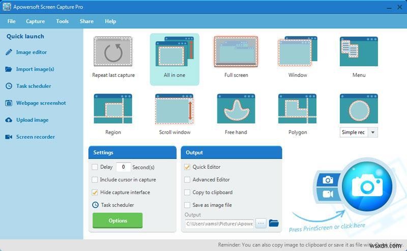 Apowersoft Screen Capture Pro পর্যালোচনা