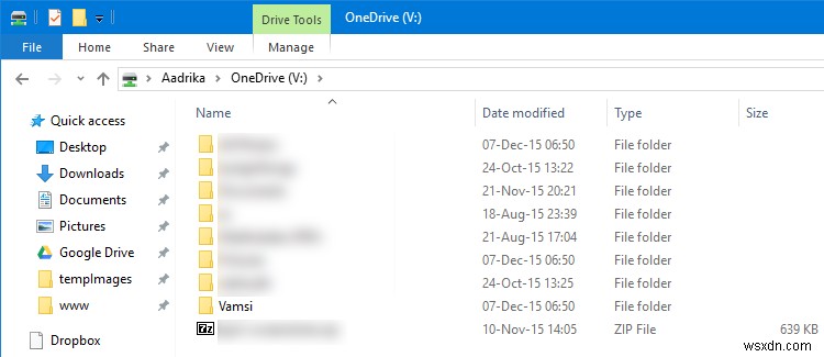 Windows 10 এ নেটওয়ার্ক ড্রাইভ হিসাবে OneDrive ম্যাপিং