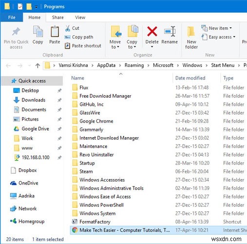 Windows 10 স্টার্ট মেনুতে ওয়েবসাইট লিঙ্কগুলি কীভাবে যুক্ত করবেন