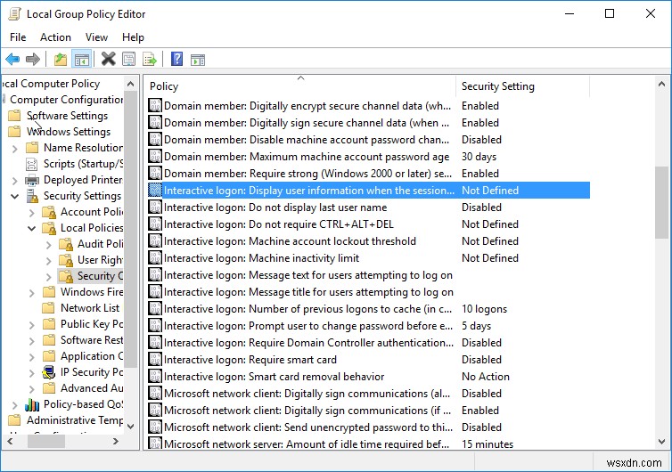 Windows 10 লগইন স্ক্রিনে ব্যবহারকারীর বিবরণ কীভাবে লুকাবেন
