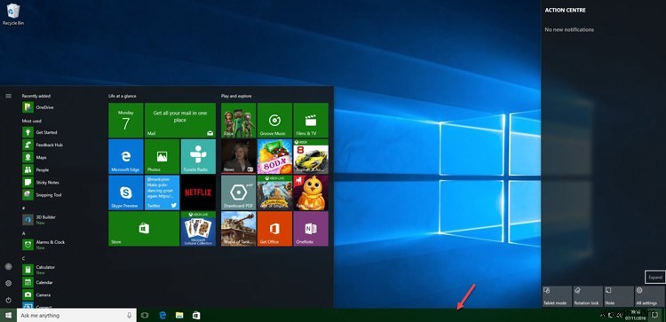 Windows 10 এ শুধুমাত্র টাস্কবারে অ্যাকসেন্ট কালার কিভাবে প্রয়োগ করবেন