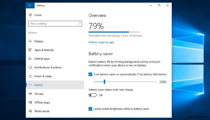 Windows 10 এ কিভাবে ল্যাপটপের ব্যাটারি লাইফ উন্নত করা যায়