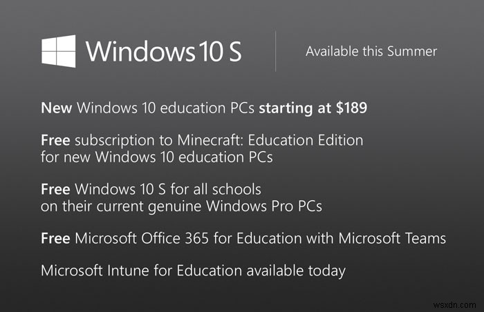 Windows 10 S এখানে রয়েছে:আপনার যা কিছু জানা দরকার