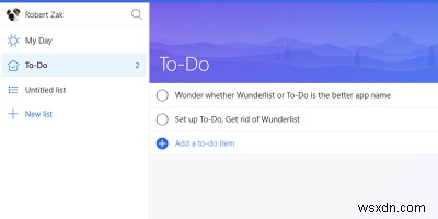 Windows 10 এ কিভাবে Microsoft To-Do সেট আপ করবেন