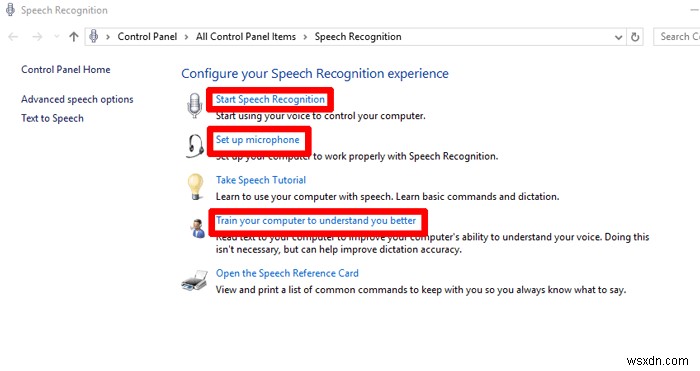 Windows 10 এ স্পিচ রিকগনিশন কিভাবে সেট আপ করবেন