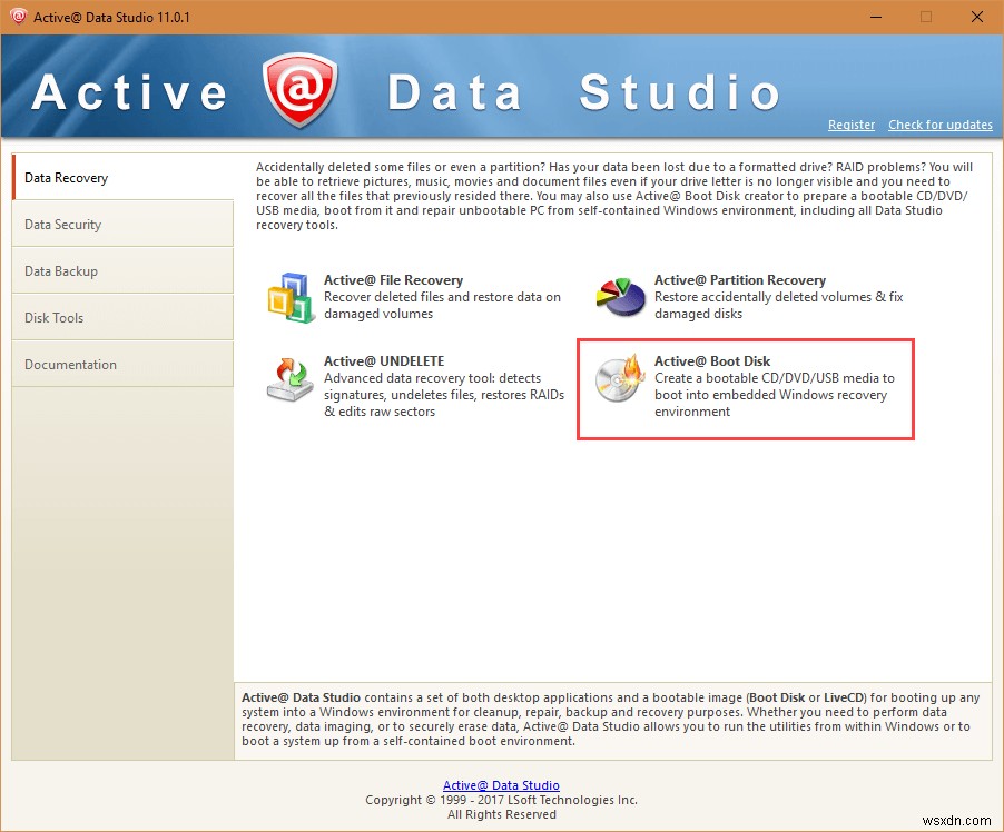 Active@ Data Studio – অপরিহার্য পিসি টুলস সব এক জায়গায়